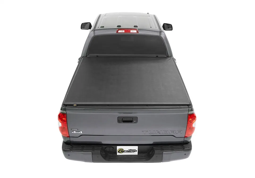 19182-01 – BESTOP Tonneau Cover, Roll-Up Lockable With Tailgate Handle Black Vinyl